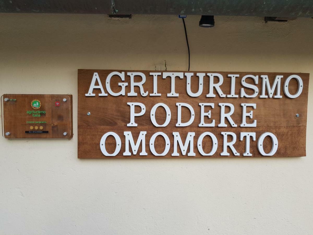 Agriturismo Podere Omomorto Пратовекио Екстериор снимка